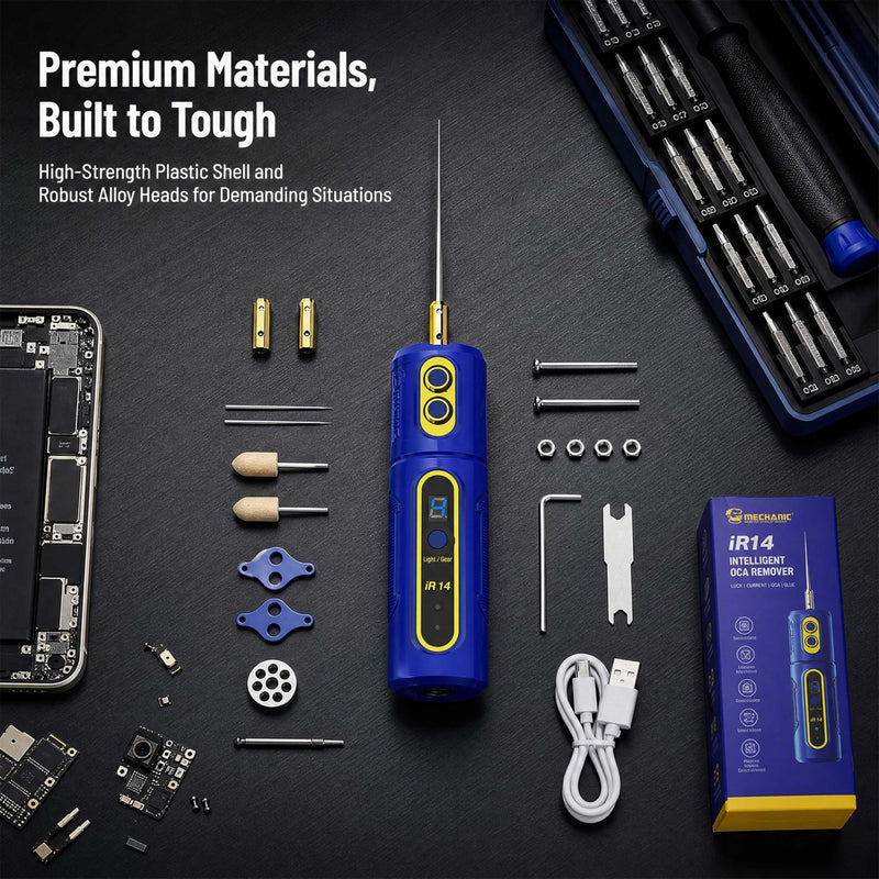 Electric Adhesive Remover, 4 Levels Adjustable, Efficient Versatile Phone Electric Removal Tool for Mobile Phone Display LCD Cleaning Mobile Phone