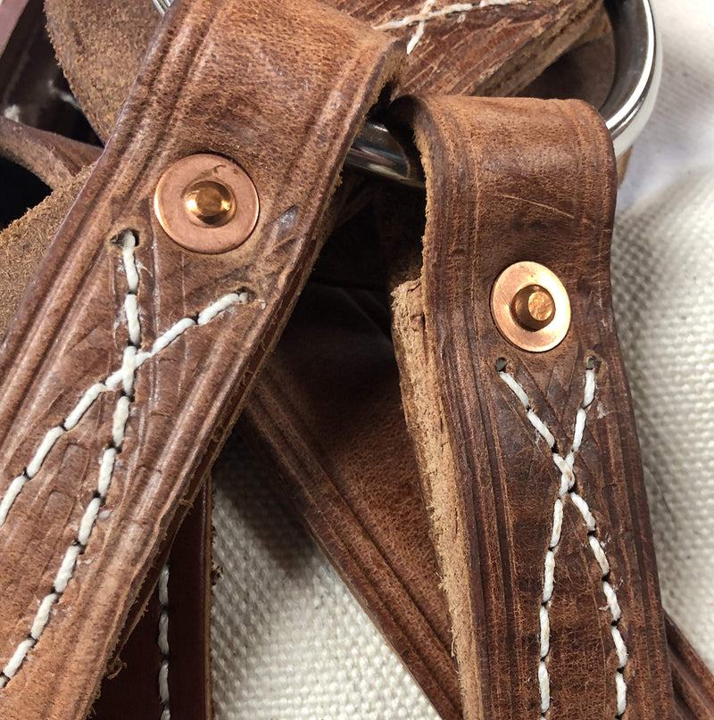 [Australia - AusPower] - Copper Rivets & Burrs, 5/8-Inch, No. 9 Size, 1 pound ? 130 sets, Rust-Proof, Ideal for Belts, Halters, Bridles, Collars, Leather-Crafting, Tack Repairs 5/8" 