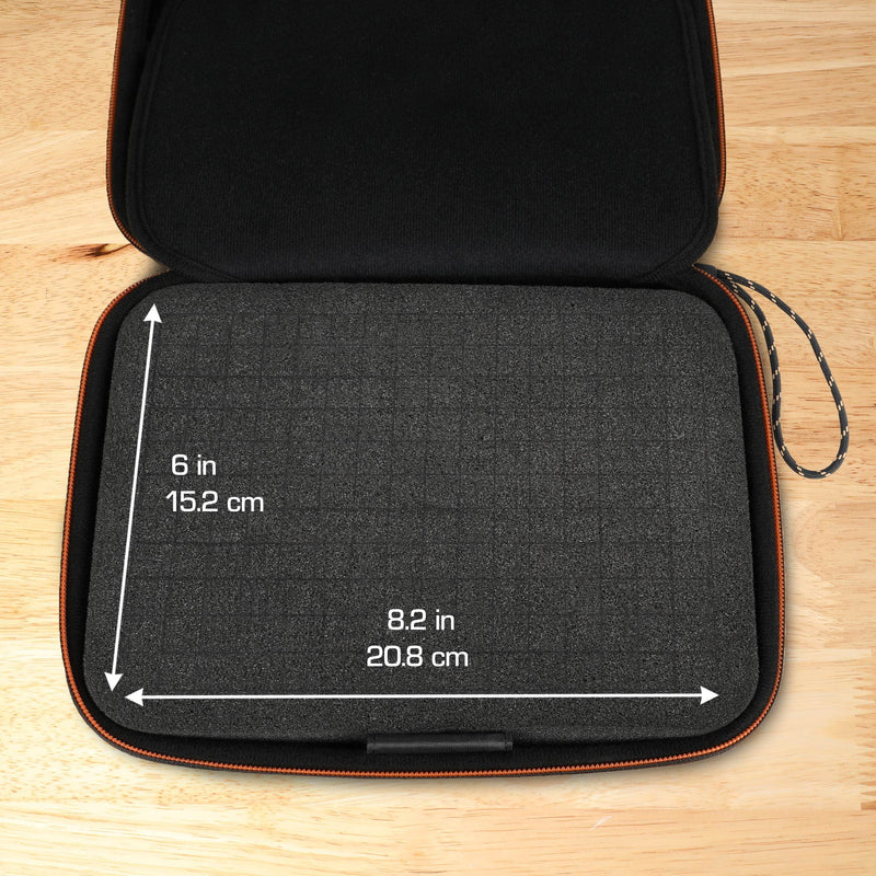 [Australia - AusPower] - USA GEAR Manometer Case - Manometer Gauge Case with Customizable Foam Interior & Durable Exterior Compatible with Fieldpiece Manometer, Leaton Professional Air Pressure Meter & More Digital Manometer 