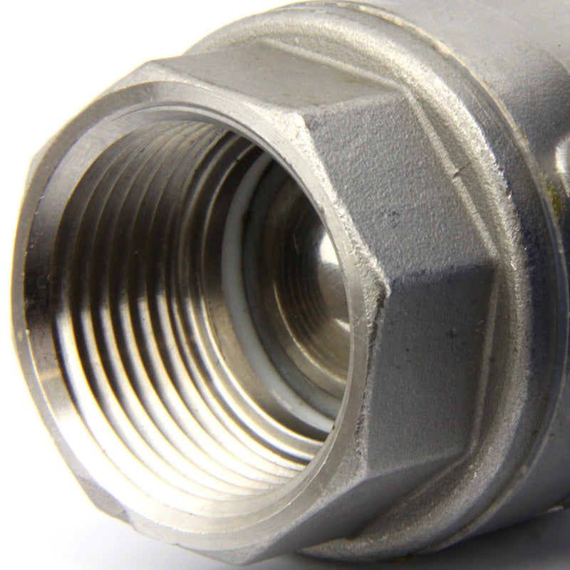 [Australia - AusPower] - Motorized Ball Valve- 1/2" Stainless Steel Ball Valve with Full Port, 9-24V AC/DC and 2 Wire Auto Return Setup by U.S. Solid 1/2 Inch 