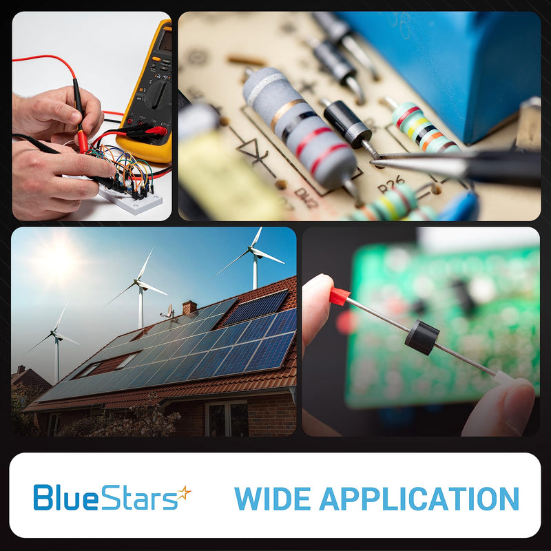 [Australia - AusPower] - BlueStars 20SQ045 Schottky Barrier Rectifier Bypass Blocking Diodes 20A 45V - 20SQ045 Schottky, R-6 Axial 20 amp 45 Volt, Electronic Silicon Doorbell Diodes for Solar Panel - Pack of 30 