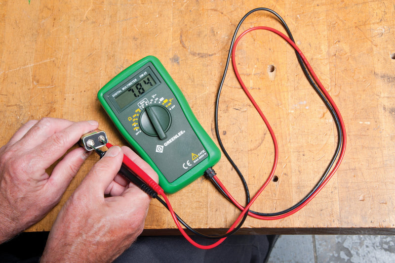 [Australia - AusPower] - Greenlee DM-25 CATIII 600V Manual Ranging Digital Multimeter 