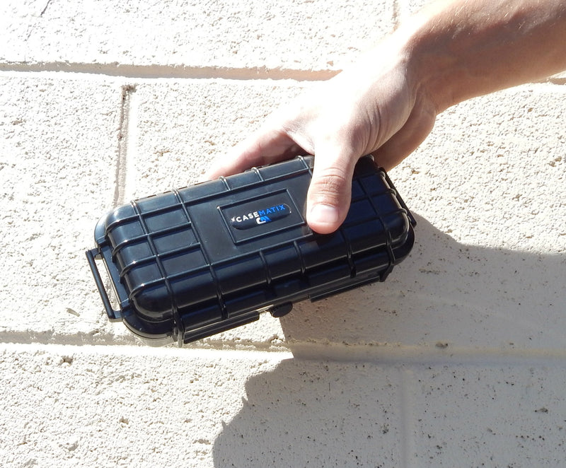 [Australia - AusPower] - CASEMATIX Waterproof Thermal Imager Case Compatible with FLIR 1 Pro IOS, USB-C or Android IR, Cables and Small Adapters, Case Only 