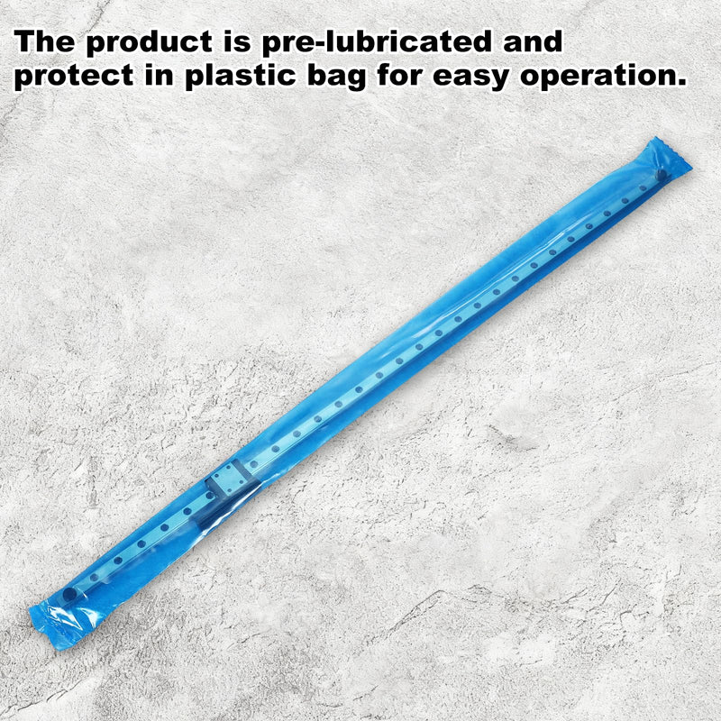 [Australia - AusPower] - uxcell MGN7 450mm Linear Sliding Rail Guide with MGN7C Sliding Carriage Block and Mini Guide, Linear Motion Guideway for Mini Engraving CNC Machine 3D Printer 