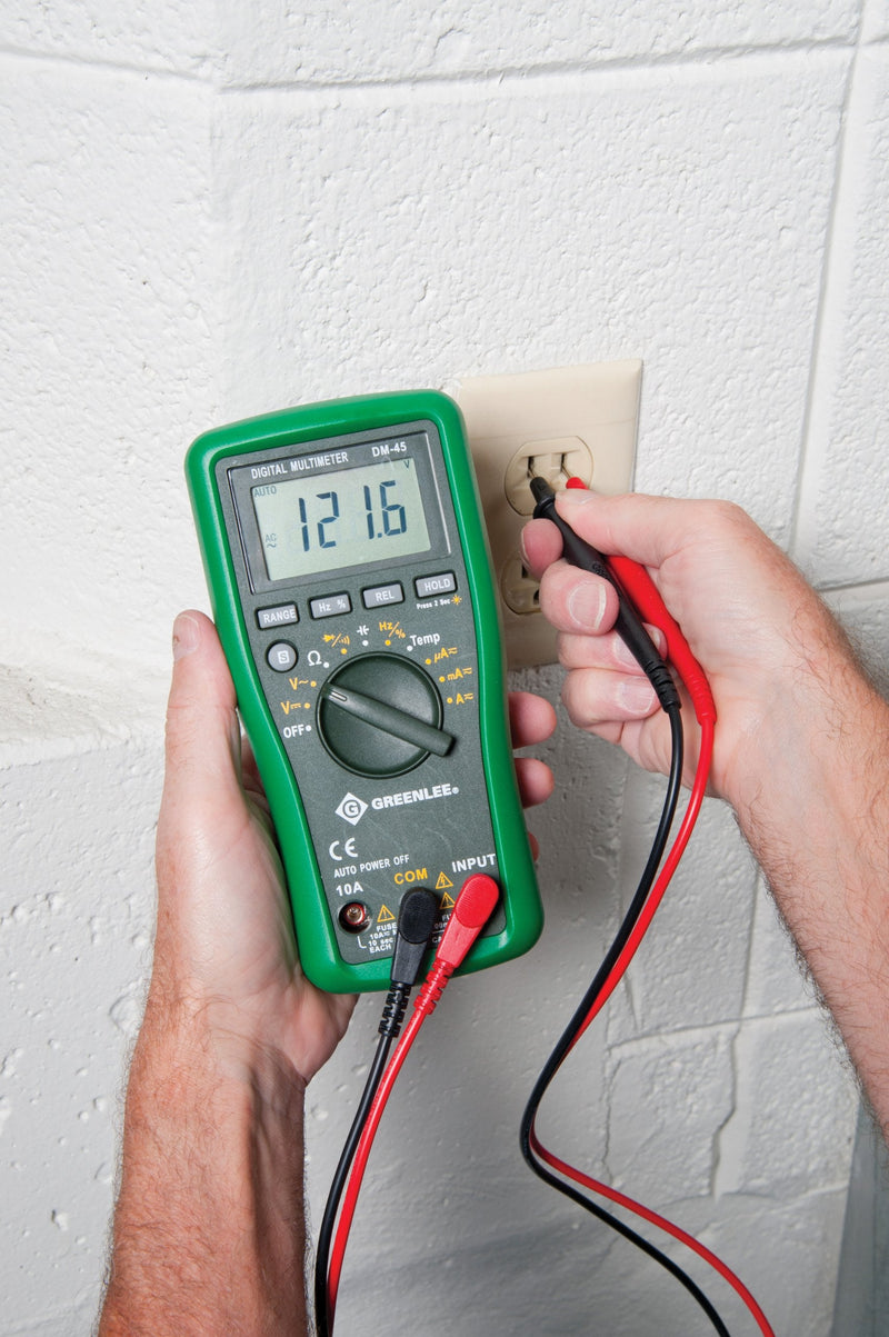 [Australia - AusPower] - Greenlee DM-25 CATIII 600V Manual Ranging Digital Multimeter 