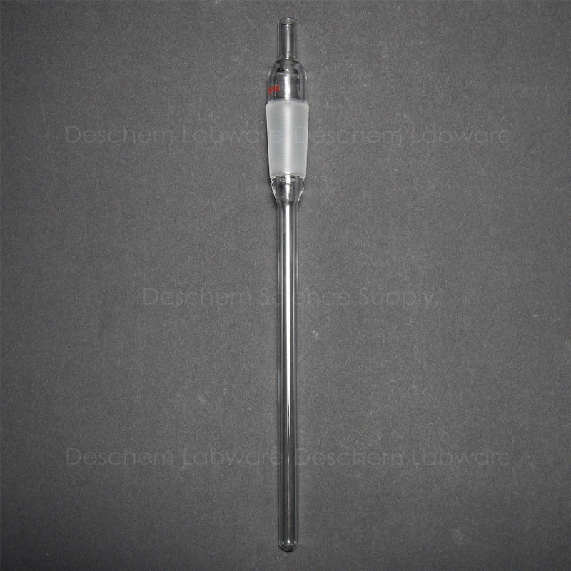 [Australia - AusPower] - 200mm 24/40 Glass Thermometer Adapter Lab Thermometry Tube with Narrow Mouth 