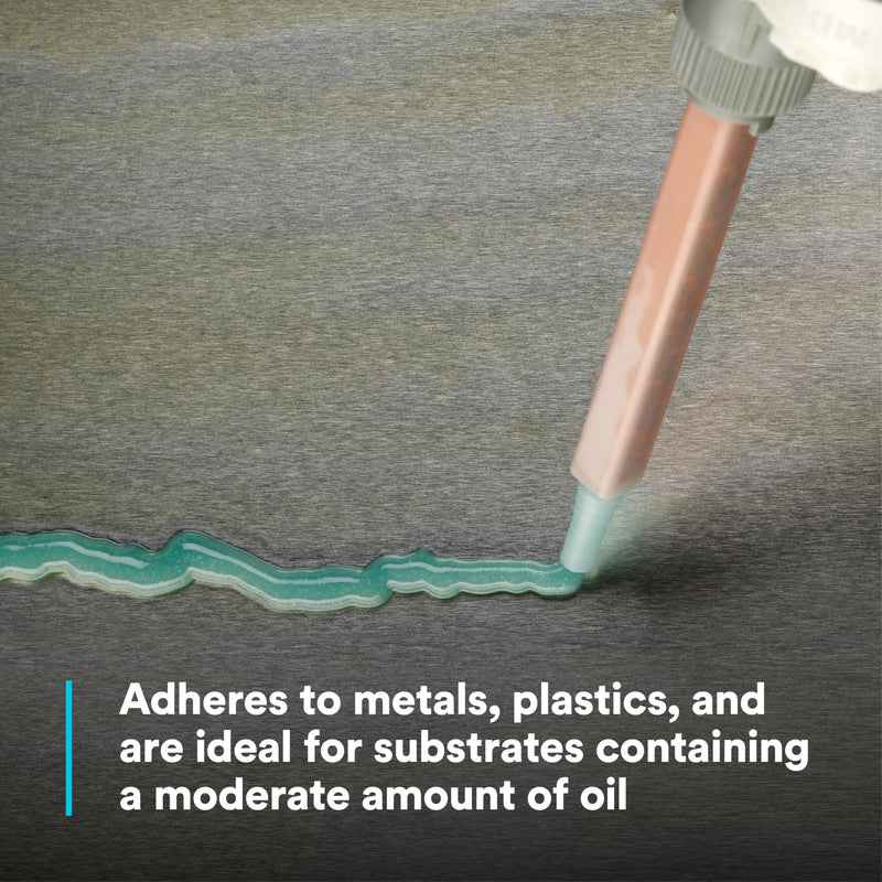3M Scotch-Weld Acrylic Adhesive DP8410NS, Green, 45 mL Duo-Pak, 1.52 fl. Oz., Non-Sag, Tough, Two-Part Acrylic Adhesive, 1 Each