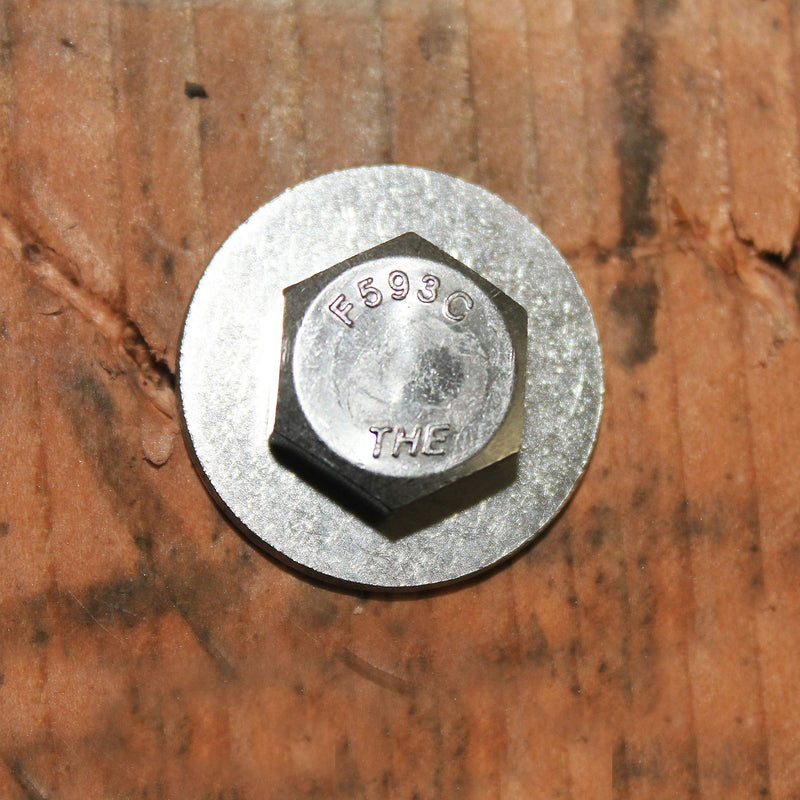 [Australia - AusPower] - (5 Sets) 5/16-18x5" Stainless Steel Hex Head Screws Bolts, Nuts, Flat & Lock Washers, 18-8 (304) S/S, Fully Threaded by Bolt Fullerkreg (5 Sets) 5/16x5" 