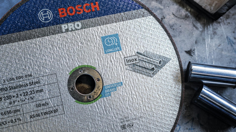 [Australia - AusPower] - Bosch 2608600095 Sanding Accessories Separator 180 x 2 mm for steel 2.0 mm 