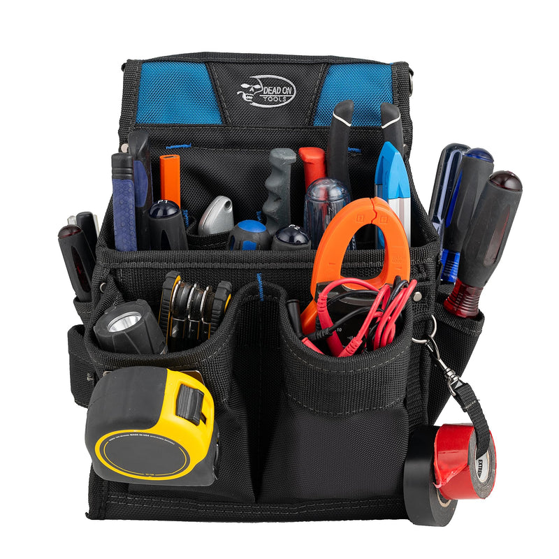 Dead On Tools HDP222496 Pro Electricians Professional Pouch, Black|Black (Pack of 1)
