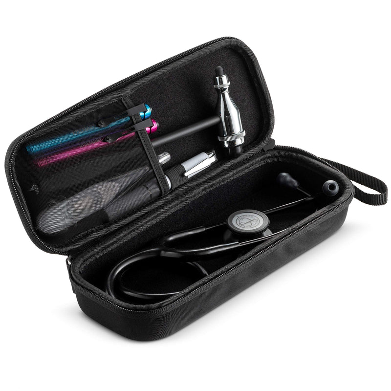 [Australia - AusPower] - caseling Hard Case fits Stethoscope 3M Classic III, Lightweight II S.E, Cardiology IV Diagnostic, (Case Only) (EVA Black) EVA Black 