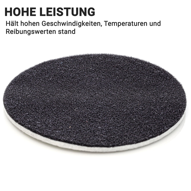 [Australia - AusPower] - GLASS POLISH GP11007 Felt Polishing Pad Set for Polishing Glass, Plastic, Metal, Marble / Diameter 3 inch / Pack of 5 Pads 