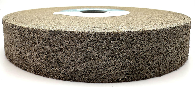 [Australia - AusPower] - EXL Deburring Wheel - 6" x 1" x 1" 9S Fine Grit - Silicon Carbide - Metal Deburring, Finishing and Polishing Wheel - Convolute - 05132 - (1 Pack) 1.0 