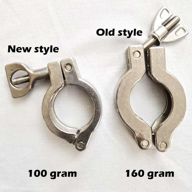 [Australia - AusPower] - Stainless Steel KF25 NW25 Wing nut clamp Sets, Stainless Steel Centering Rings, FKM viton O-Ring (SS KF25 2sets) SST 2 sets 