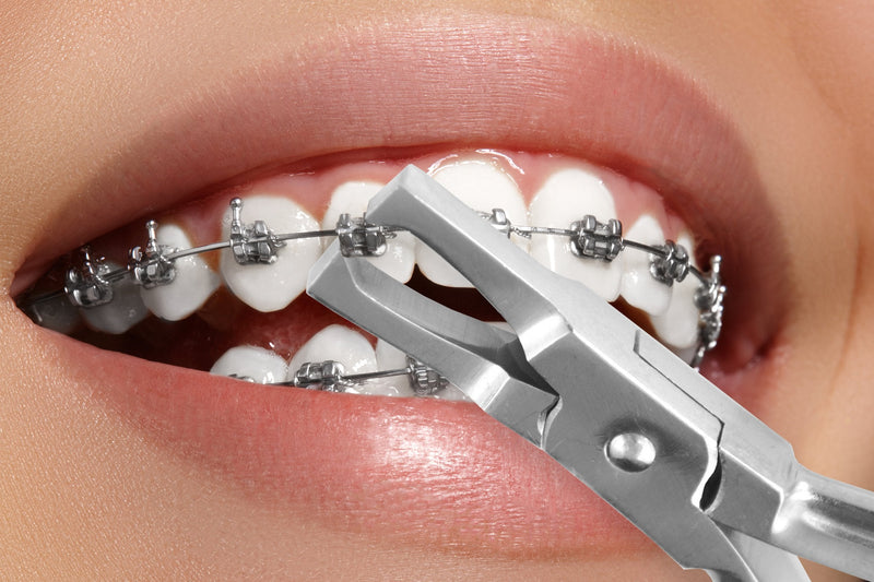 [Australia - AusPower] - SURGICAL ONLINE Orthodontic Bracket Removing Pliers Stainless Steel Dental Braces Removal Tools Bracket Gripper Plier 