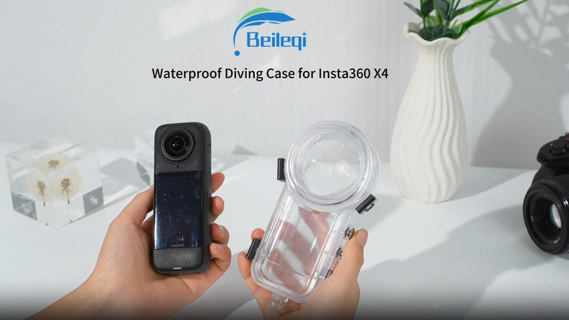 50m/164ft Invisible Waterproof Dive Case for Insta360 X4 For Insta 360 X4