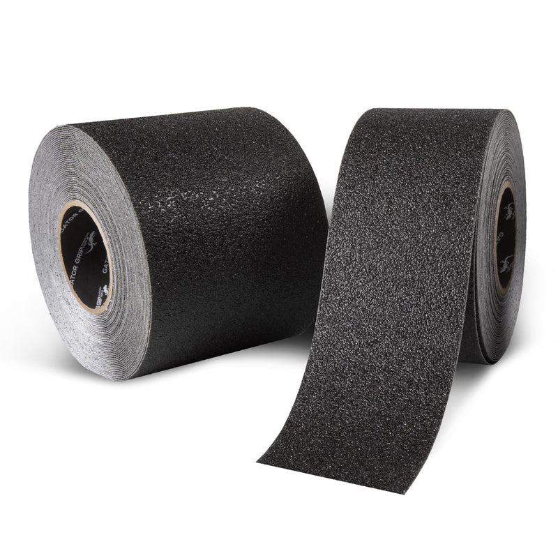 Gator Grip Traction Tape, Premium Grade Heavy Duty 36 Grit Anti-Slip Adhesive Tape, Indoor/Outdoor, Great for Stairs, Docks, Boats & Ramps, Black, 2 inch x 50 ft, SG6502B 2 Inch x 50 Feet