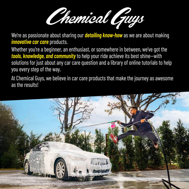 [Australia - AusPower] - Chemical Guys Gerbil Wheel and Rim Brush, Safe for Exhaust, Tires, Rims, Engine Bays, & More, 2 Pack 