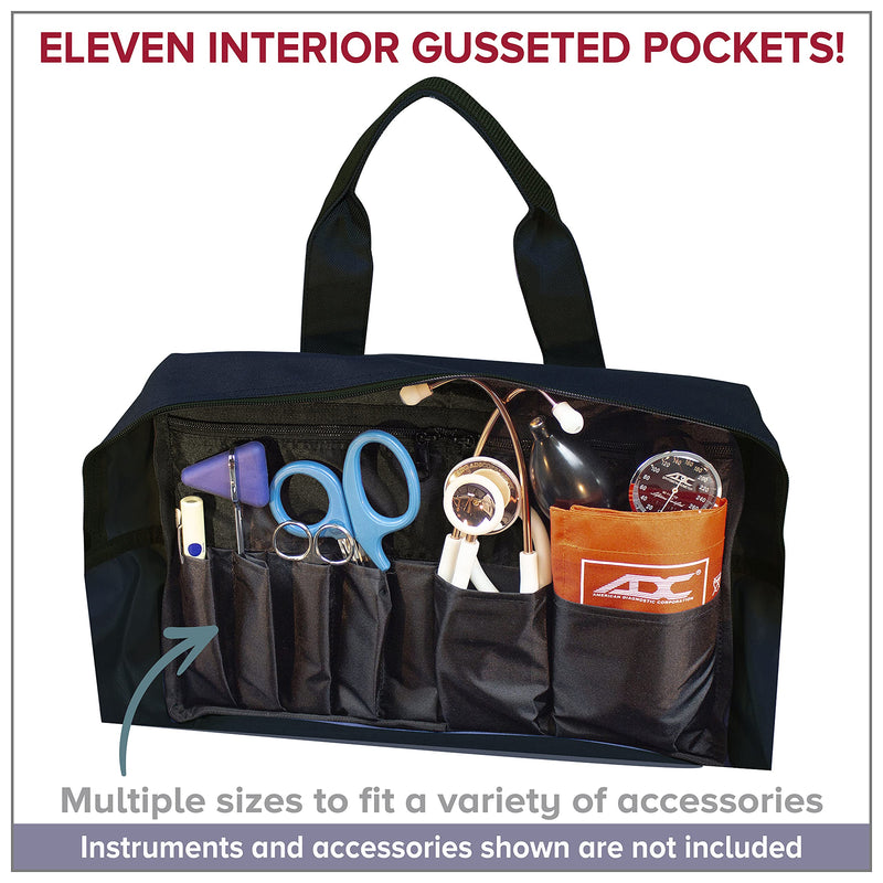 [Australia - AusPower] - ADC 1024 Nurse/Physician Nylon Medical Equipment Instrument Bag, Dark Green 