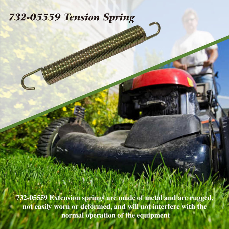 [Australia - AusPower] - 732-05559 Tension Spring, 0.75 Dia, 5.87 Z Force, Ideal for RZT, LX, SX, SZ 42 and 46 Models - Unleashes The Power of Durability and Precision 2 Springs 