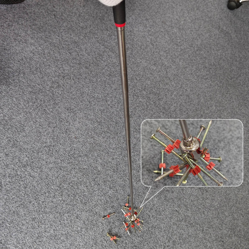 [Australia - AusPower] - Heavy Magnetic pick-up tool 20 lbs for pick up.Telescoping Pick Up Tool for Small Metal Tools Extends from 7 to 30 in,Useful for Hard-to-Reach Picking Tool Small head-magnet 