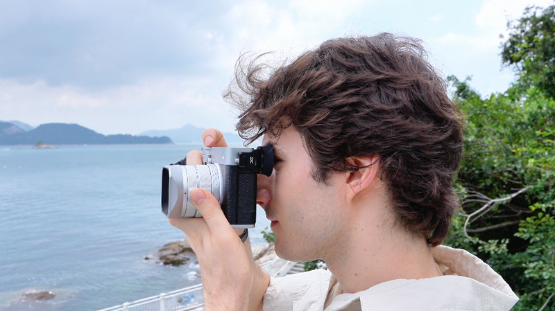 Extended GFX 100RF Eyecup Eyepiece Viewfinder for Fujifilm GFX100RF Eye Cup Silver for Fujifilm GFX100RF