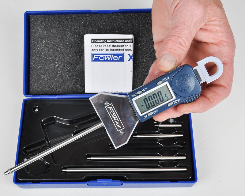 Fowler 54-225-555-0 Xtra-Value Electronic Depth Gage with 0-16"/406mm Measuring Range