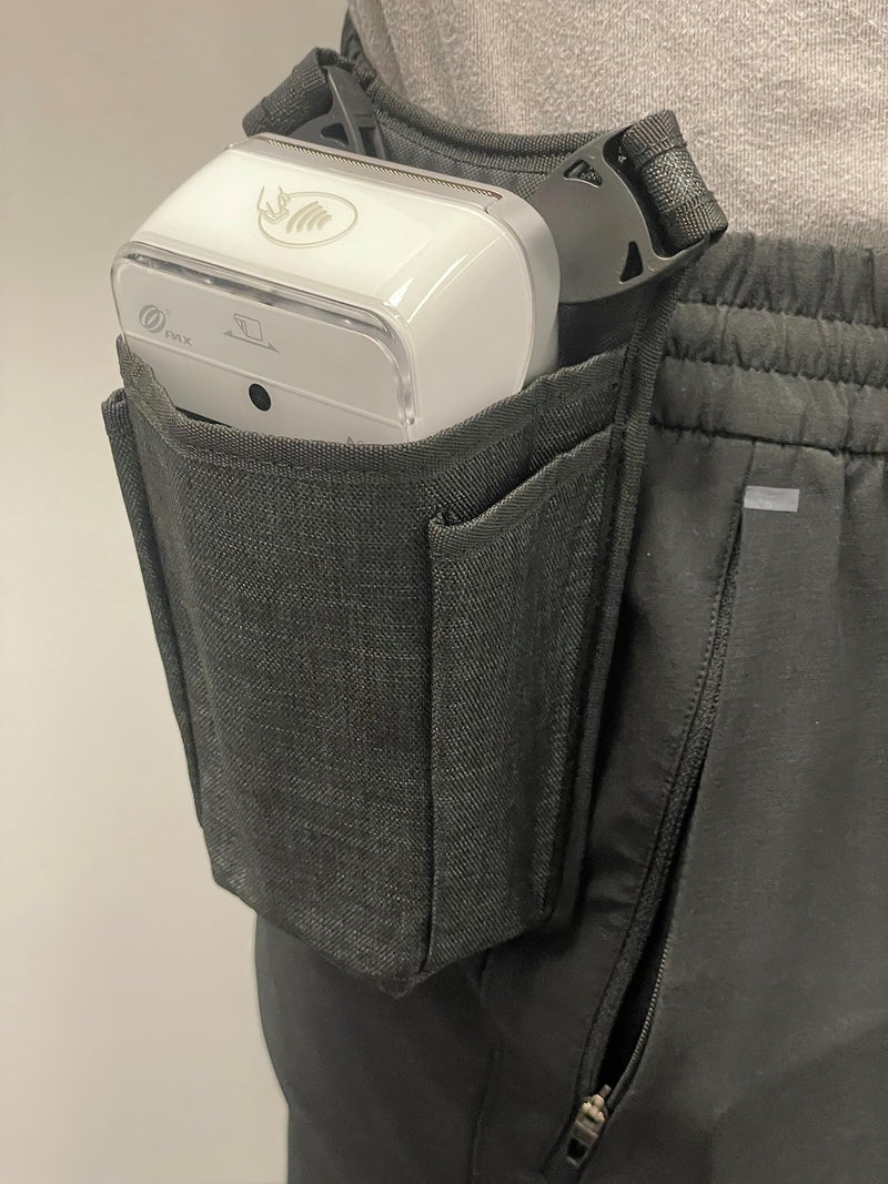 [Australia - AusPower] - Universal Wireless Payment Pouch with Sling/Waistbelt and Rugged Metal Belt Clip 