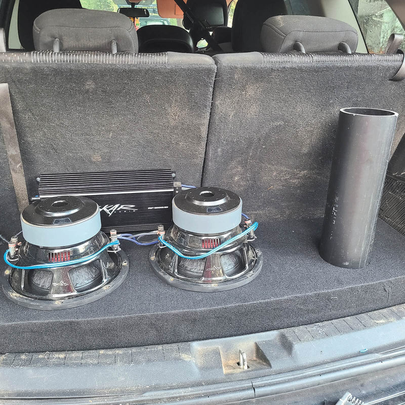 [Australia - AusPower] - Speaker Box Carpet Fabric Black: Car Trunk Truck Auto Automotive Liner Speakers Subwoofer Interior Cover Roll Carpeting for Sub Box Polyester Fiber Material 47 X 65 in 21.25 Sqft（Folded） 