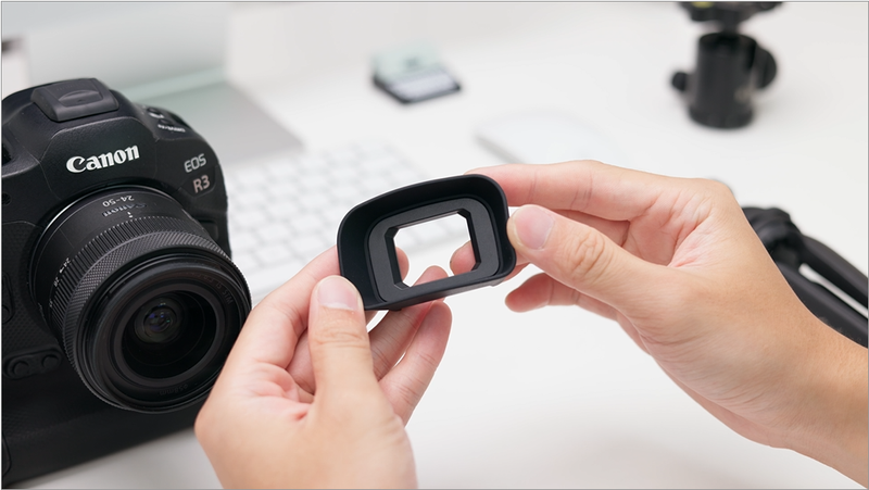Extended EOS R3 Eyecup,Replaces Canon Eyecup ER-h/ER-hE Eyecup for Canon EOS R3