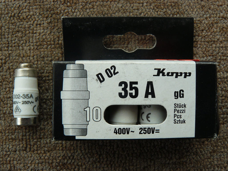 [Australia - AusPower] - Kopp Neozed Fuse Insert D02 35A Single 