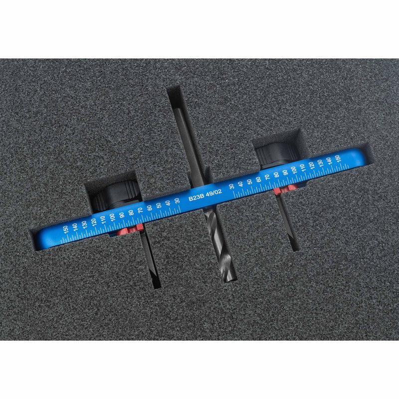 ENT 94000 Circular Cutter Diameter 30-150 mm - Adjustable Hole Drill Bit for Wood, MDF & Chipboard | Precise Circular Cutouts & Circular Discs | HW Blades, Height Adjustable Drill Bit, 8 mm Shank