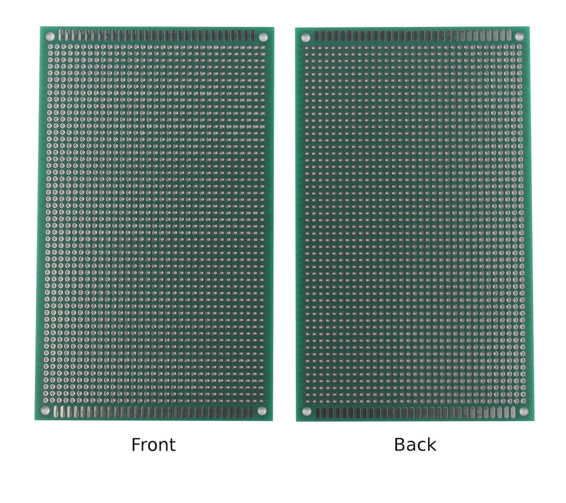 [Australia - AusPower] - Double Sided Universal PCB Prototype Soldering Circuit Board - 9x15 (5 Pack) 