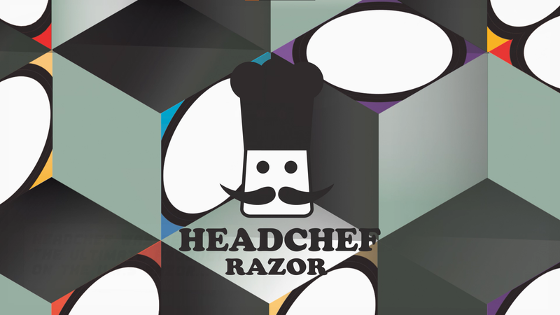 Headchef Razor, 4 Piece Grinder, Metal Herb Grinder with Sifter Scraper (Green, 40mm)