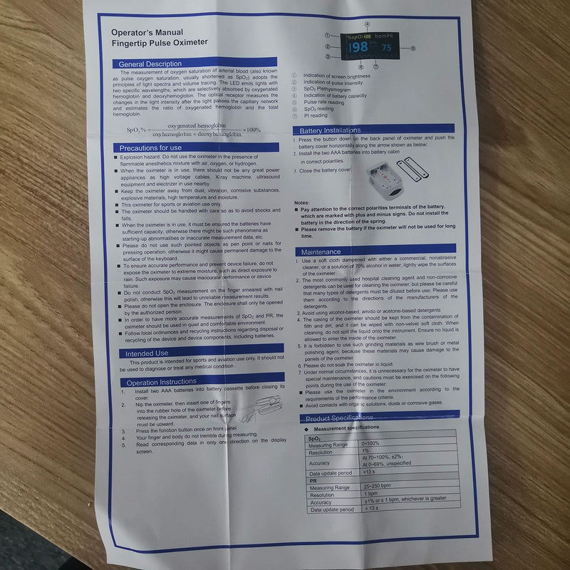 [Australia - AusPower] - Fingertip Pulse Oximeter- HOLFENRY Pulse Oximeter Bluetooth Oximeter Oxygen Saturation Monitor for SpO2/Heart Rate/PI, with Auto Graph Display/Alarm/Dedicated App, Compatible with iOS&Android Black 