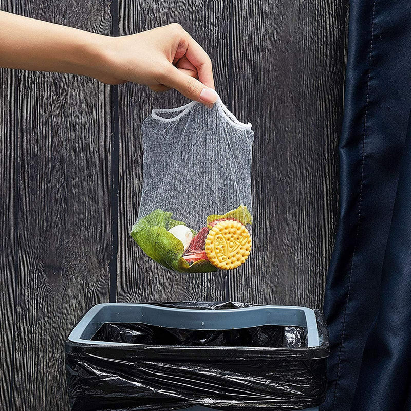 200pcs Large Filter Bags for Kitchen Sink Tri-Holder Filter Kitchen Sink Strainer 200 Bags
