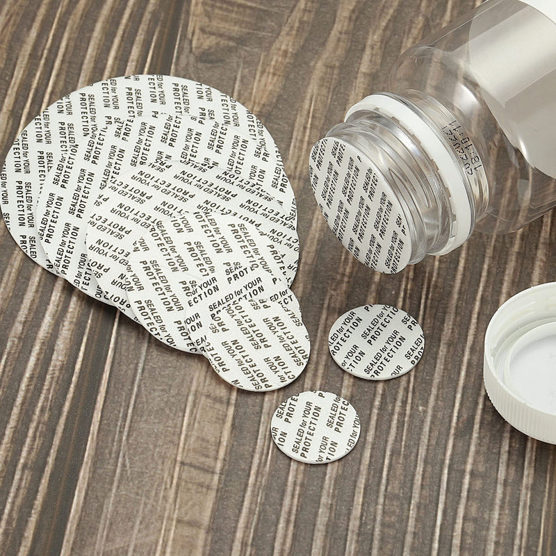 [Australia - AusPower] - PATIKIL 89mm/3.5" Foam Lid Liner, 150 Pack PS Foam Resistant Tamper Pressure Sensitive Seal for Bottle Cap Liners Seals 89mm/3.5" 