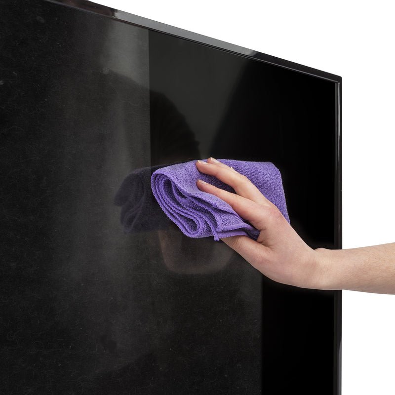 [Australia - AusPower] - Screen Mom Screen Cleaning Purple Microfiber Cloths (4-Pack) - Best for LED, LCD, TV, iPad, Tablets, Computer Monitor, Flatscreen 