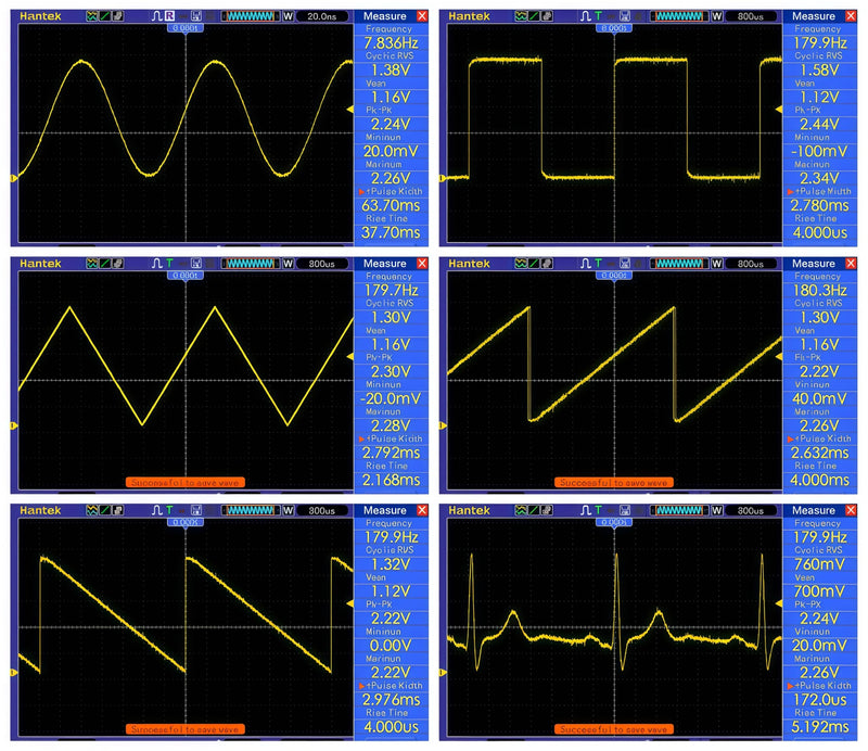 [Australia - AusPower] - Function Signal Generator 7.83Hz Schumann Wave Earth's electromagnetic Field Resonance 0.01Hz~200KHZ Adjustable Sine Wave Ultra-Low Frequency Pulse Generator,Sleep Aid Sound Frequency Machine 