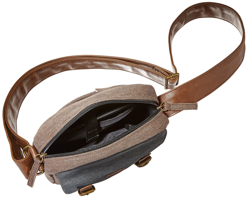 [Australia - AusPower] - shoulder travel bag for Kindle in brown / grey 