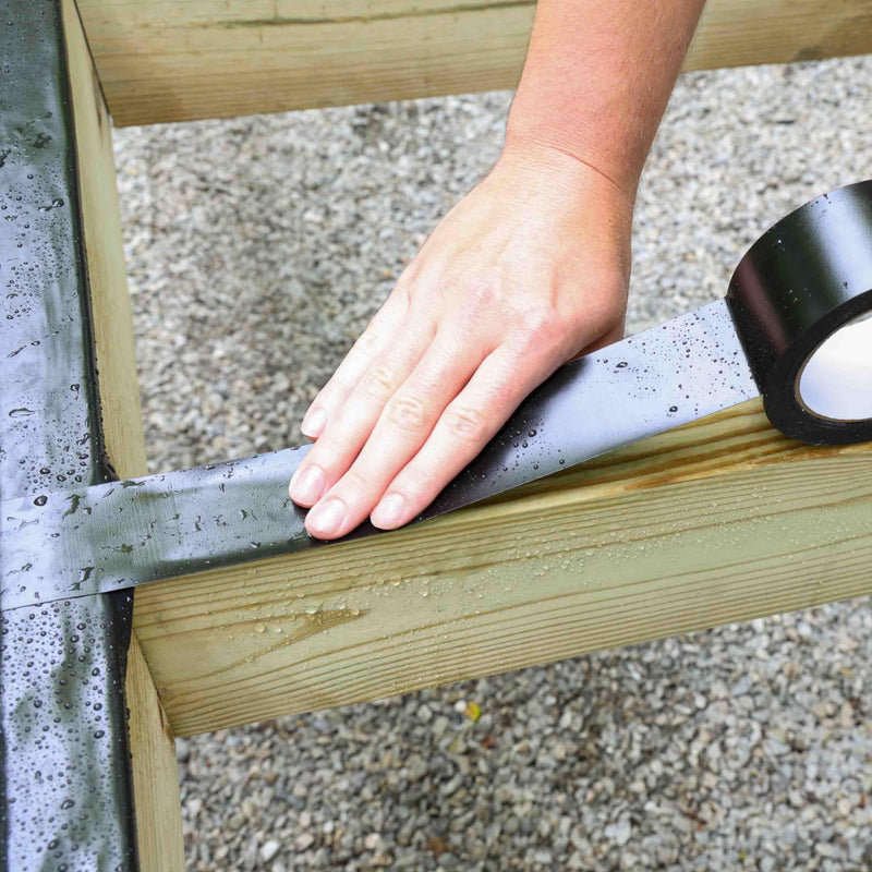 Power Pro Premium Exterior Deck Joist Flashing Tape for Decking, 2" x 50', All-Weather and Waterproof for Deck Protection, 1 Roll 2" x 50'