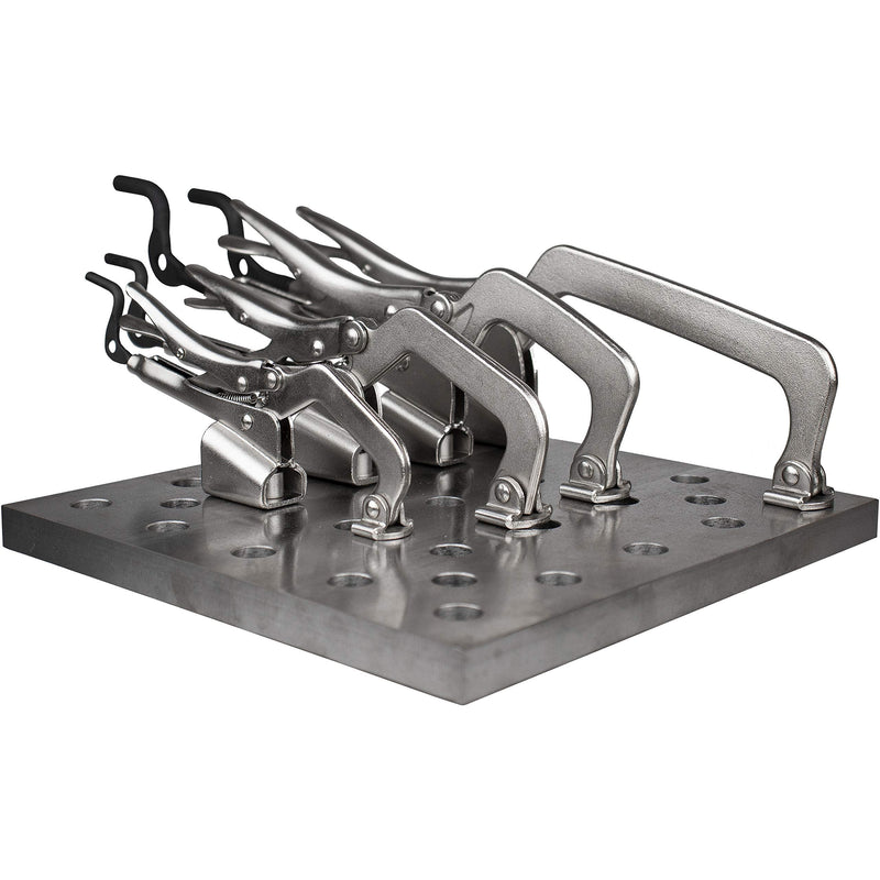 BuildPro PTT956K Inserta Plier, Table Mount Clamp, Rear Crank Handle, 5/8" Insert Diameter, 6-1/8" Throat Depth Throat 6-1/8"/Opening 4-3/4"