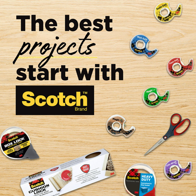 Scotch Magic Tape, Invisible, Home Office Supplies and Back to School Supplies for College and Classrooms, 3 Rolls