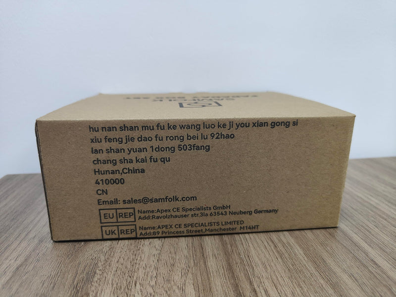 [Australia - AusPower] - Samfolk Faraday Box for Car Keys, Car Key Signal Blocking Box, Keyless Entry Car Key Safe Protector RFID Key Box RFID Anti-Theft Signal Blocking Cages M 