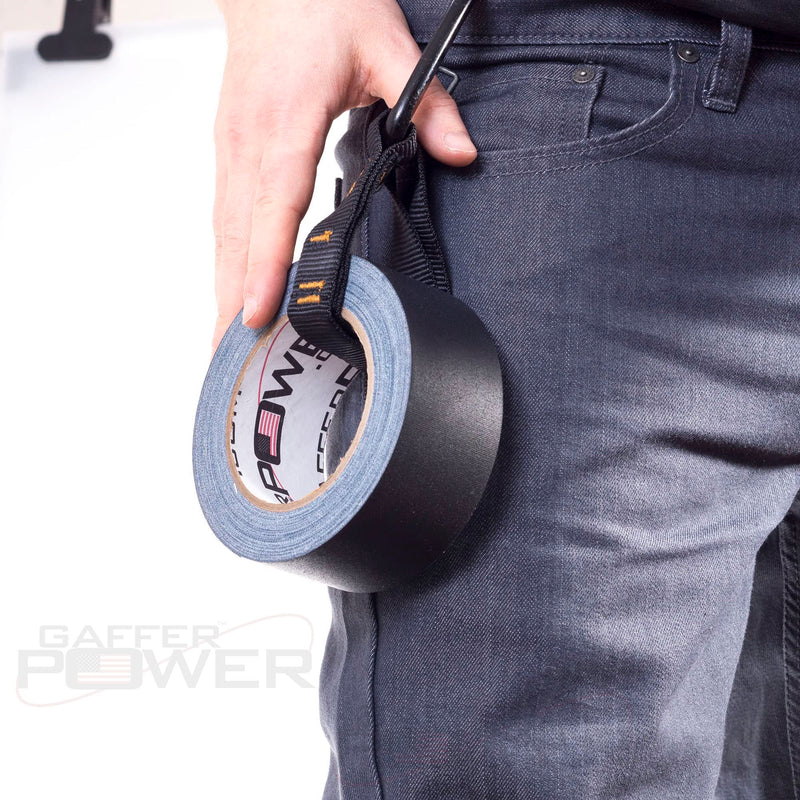 [Australia - AusPower] - Gaffer Power Proudly Made in The USA, Real Professional Grade Gaffer Tape, Heavy Duty Gaffers Tape, Non-Reflective, Multipurpose. 2 Inches x 30 Yards, Black 1 Pack 