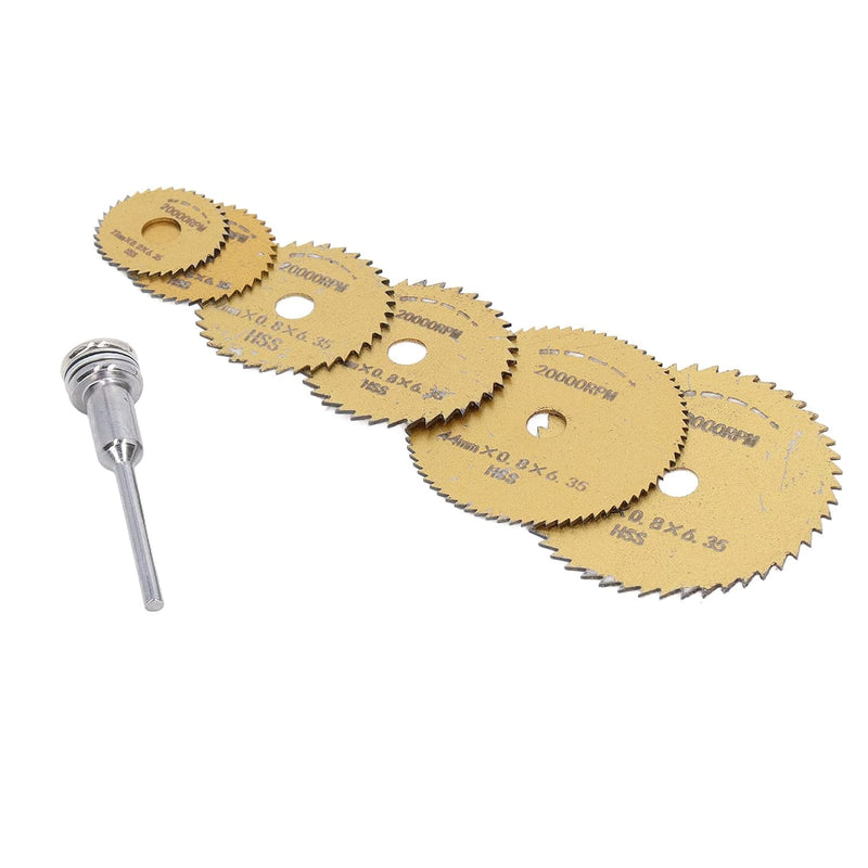 HHIP 5071-5000 6 Piece High Speed Steel Slitting Saw Set