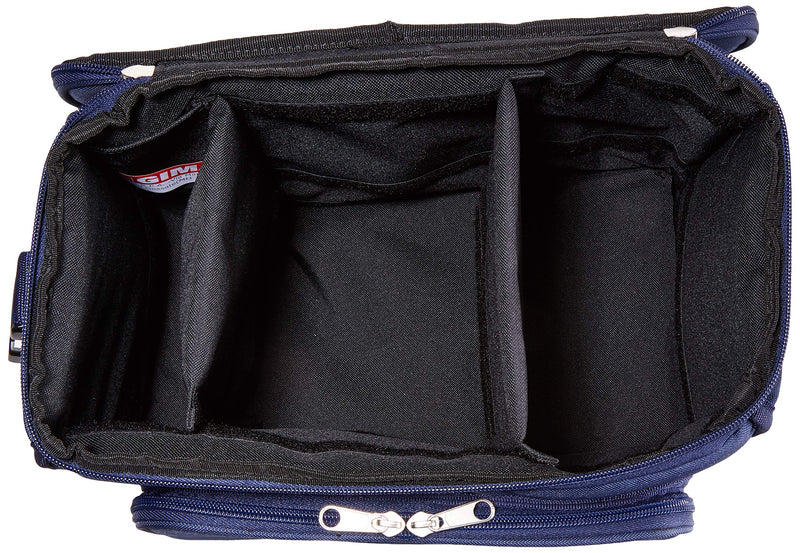 GIMA Utility multi pocket bag, nylon, blue color, for nurses, doctors, therapists, sold empty, organizer bag