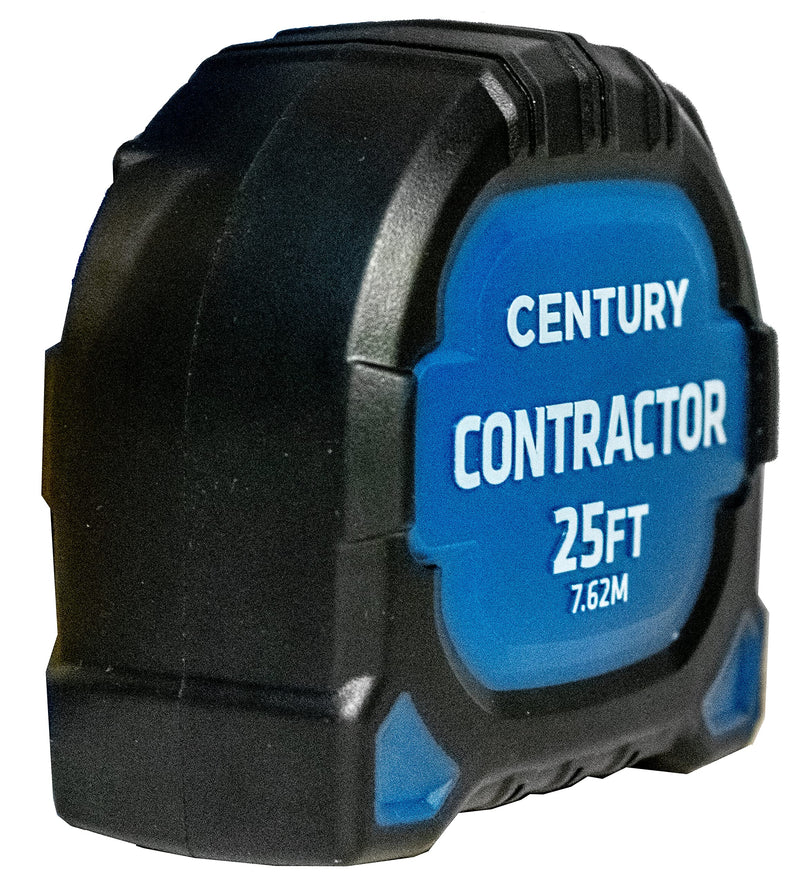 [Australia - AusPower] - Century Drill & Tool 72841 Contractor Fractional/Metric Tape Measure, 25 Foot 7.6 m 