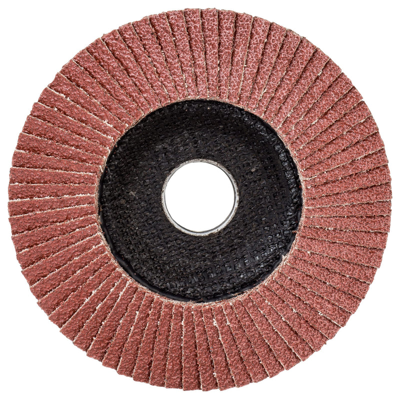 [Australia - AusPower] - Bosch 2608601274 Straight K40 Flap Disc for Metal, 0 V, Black/Red, 125 mm 2-40 Grit 40 Straight version 