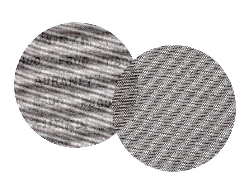 [Australia - AusPower] - Mirka 9A-241-800 6-Inch 800 Grit Mesh Abrasive Dust Free Sanding Discs, Box of 50 Discs Grit 800 